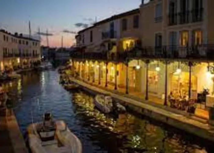 In Front Of The Marina In * Grimaud